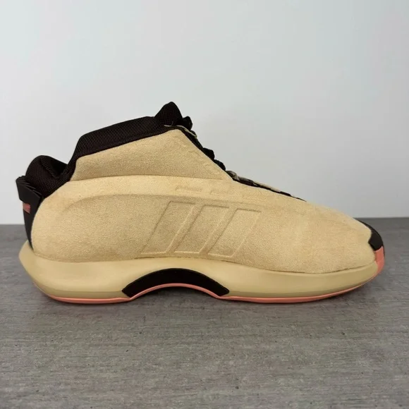 Adidas Crazy 1Kobe Retro Shoes -Beige/Brown IF1142 Men's Size 9